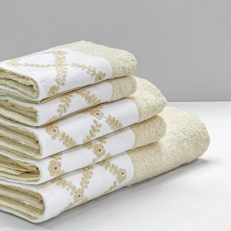 INCROCI - SET 5 PEZZI DI SPUGNA BEIGE