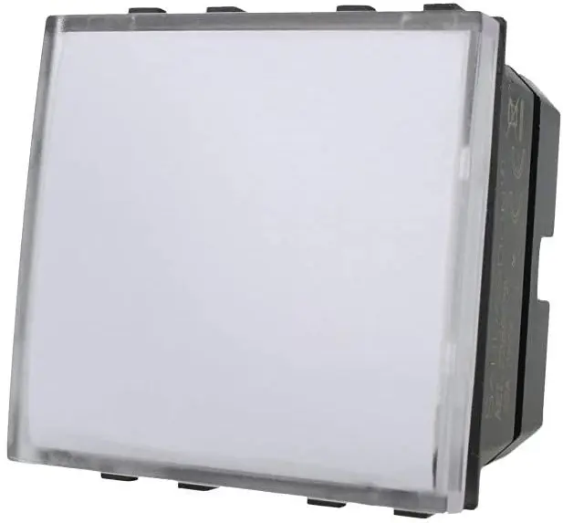 Interruttore campanello chiaro 10A 250V compatibile Living International
