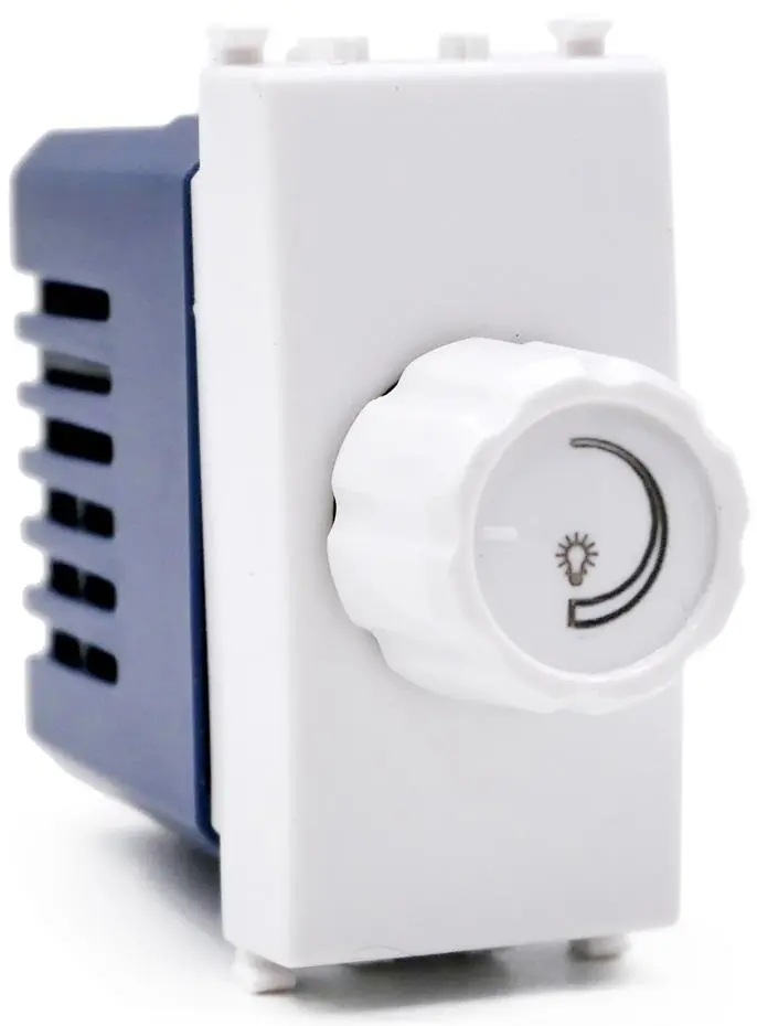 Interruttore dimmer 500W 250V bianco compatibile Vimar Arké