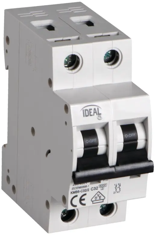 Interruttore magnetotermico 2P 32A Kanlux