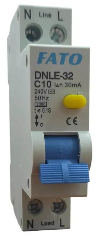 Interruttore magnetotermico differenziale 2P C10 10A