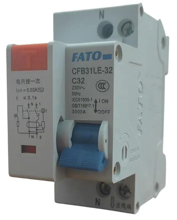 Interruttore magnetotermico differenziale 2P C32 32A