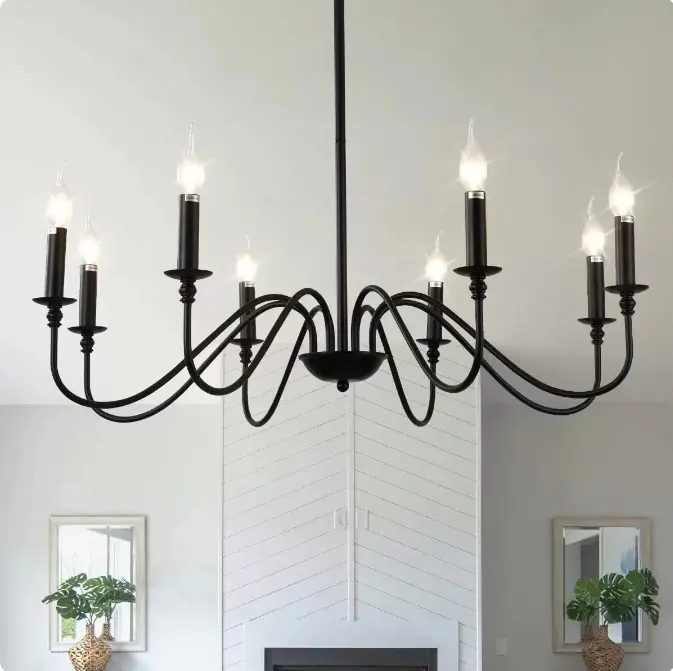 Iron Chandelier