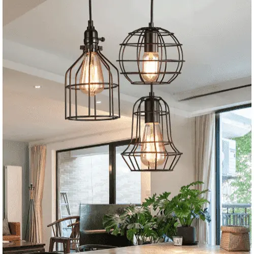 Iron Pendant Light Chandeliers