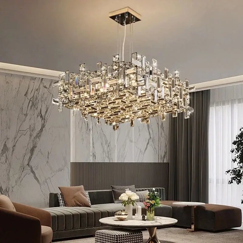 Italian Luxury Crystal Chandelier For Living Or Dining Room