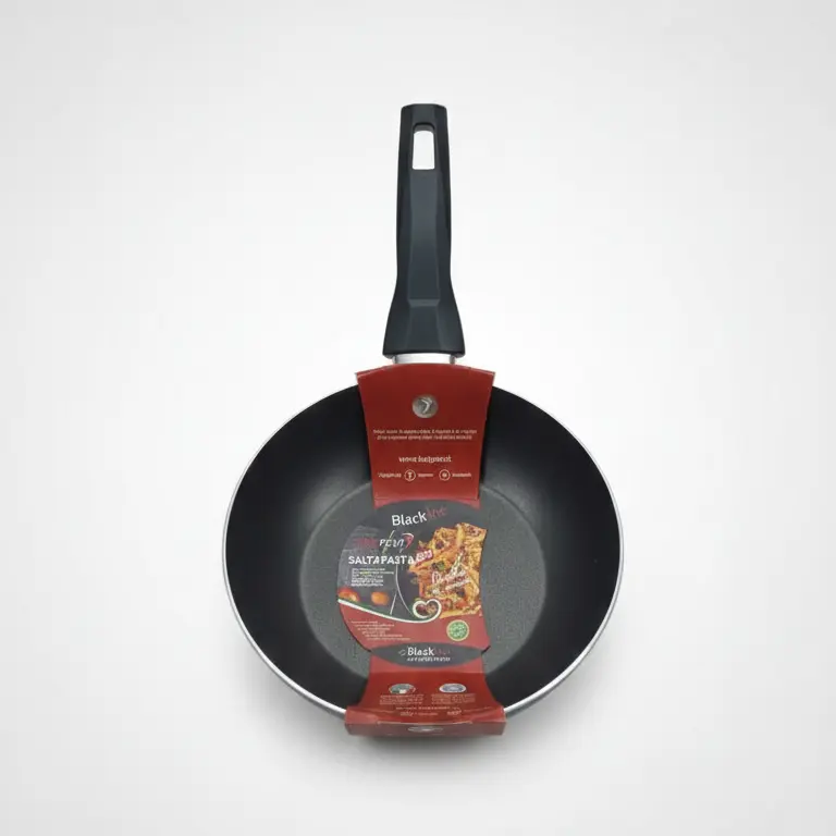 Italpent Black Line Saltapasta Antiaderente | Alluminio Puro 99,5% | Fondo compatibile Induzione e Gas | Alta Resistenza Uso Quotidiano | Formati Ø 20-32 cm