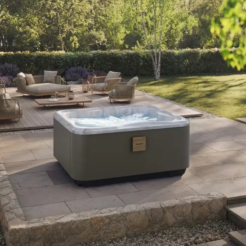 Jacuzzi Lodge+ M minipiscina spa 200x185