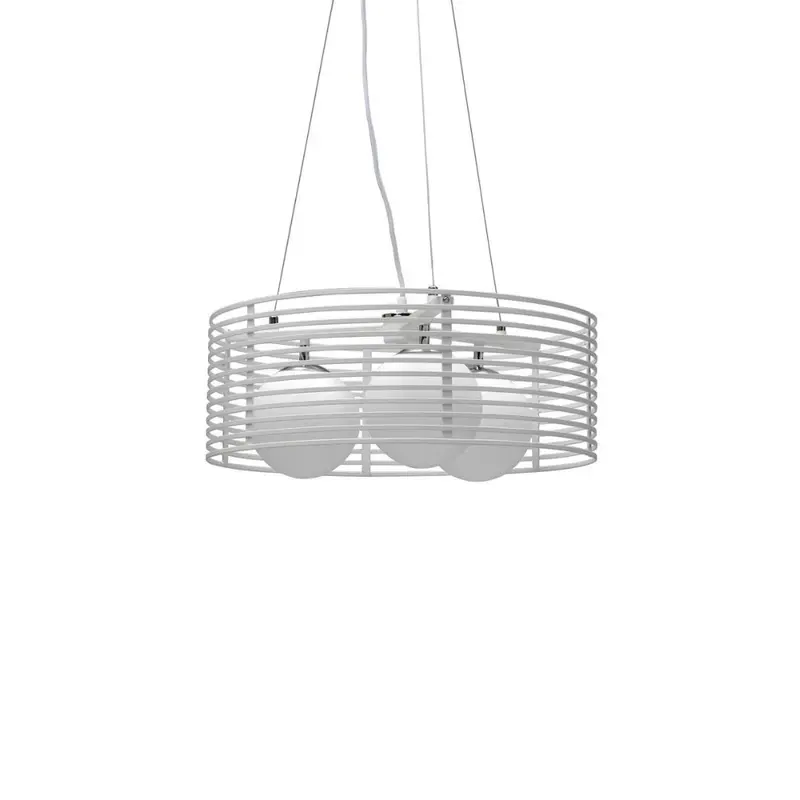Jail, Lampada a sospensione (Ø.50cm X Ø.50cm H. 120cm)