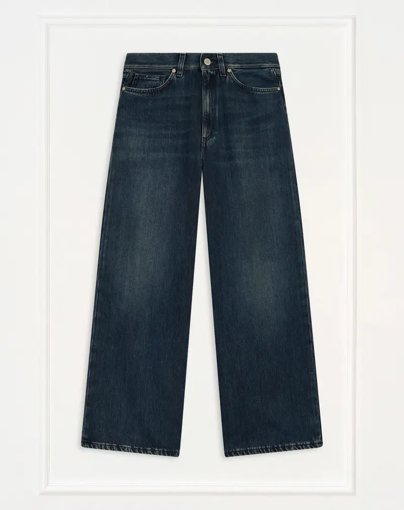 Jeans Kendal in denim fluido