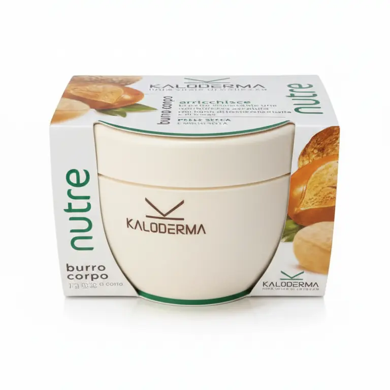 Kaloderma Burro Corpo Karité Nutriente 300ml – Trattamento Intensivo per Pelle Secca