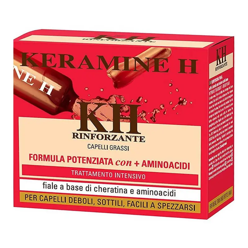 Keramine H Fiale Rinforzante 10x10ml capelli grassi