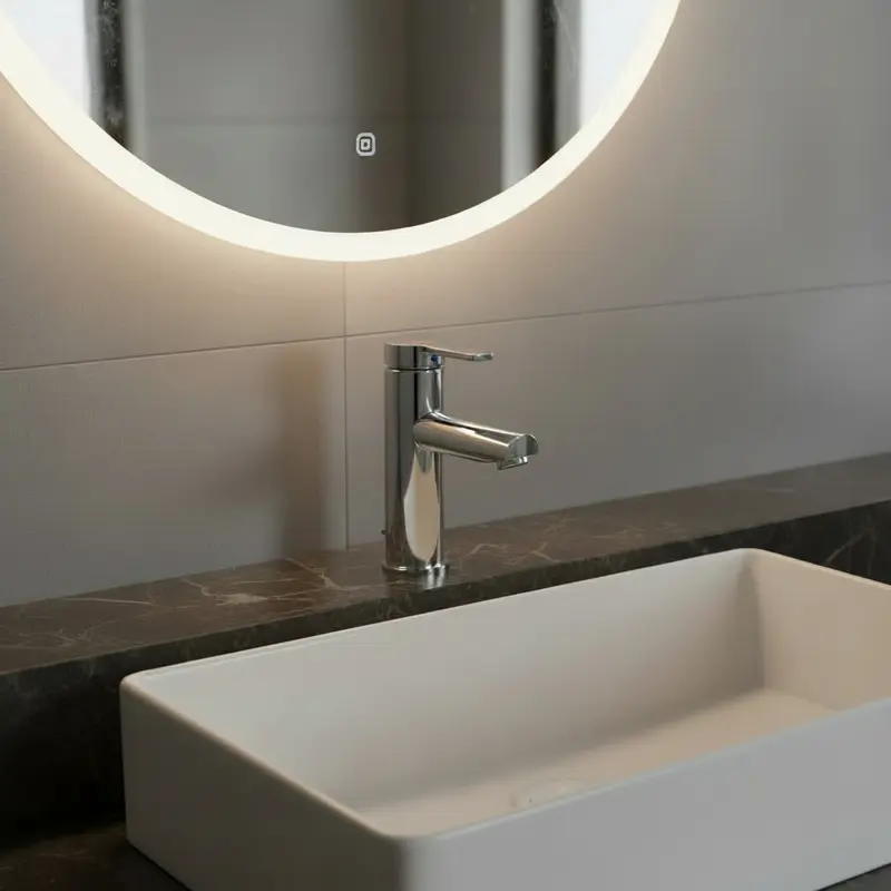 Keuco Plan Blue rubinetto lavabo con scarico 53902010000