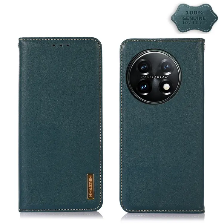 KHAZNEH Custodia per telefono in pelle di vacchetta con strato superiore nappa, For OnePlus 11 5G, For OnePlus Nord CE 3 Lite, For Motorola Moto E13 4G 2023, For Motorola Moto G53 5G