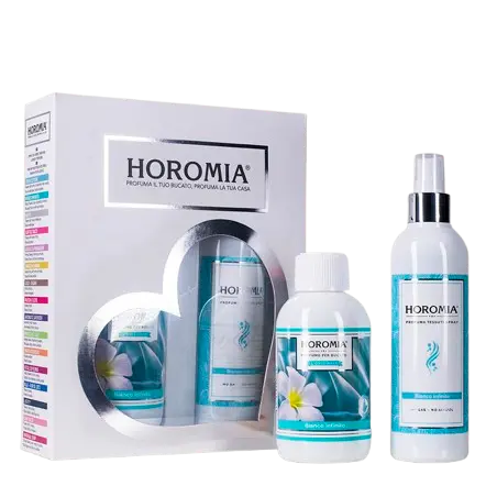 Kit Horotwins Spray Tessuti e Profuma Bucato Bianco Infinito by Horomia