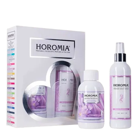 Kit Horotwins Spray Tessuti e Profuma Bucato Brezza di Primavera by Horomia