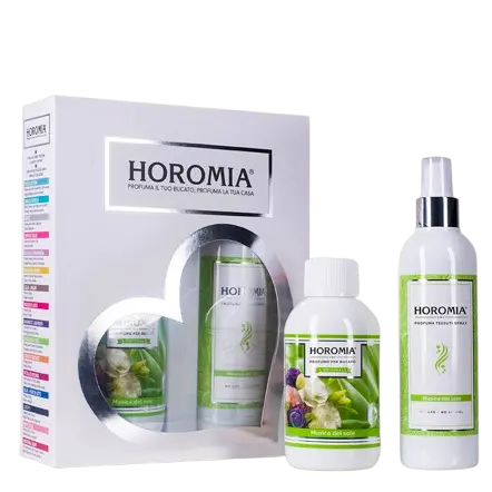 Kit Horotwins Spray Tessuti e Profuma Bucato Musica del Sole by Horomia