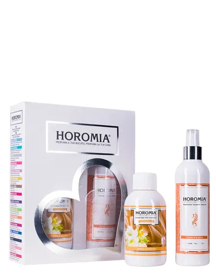 Kit Horotwins Spray Tessuti e Profuma Bucato Vento d'Oriente by Horomia