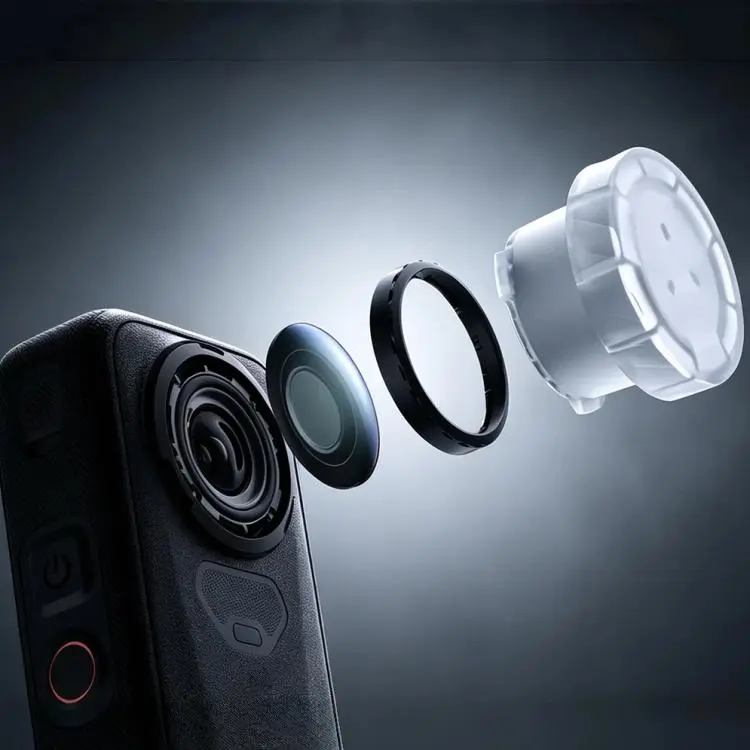 Kit lenti di ricambio in vetro ottico per Insta360 X6