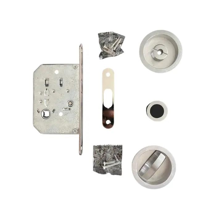 Kit Nottolino Cromato per Porte Scorrevoli