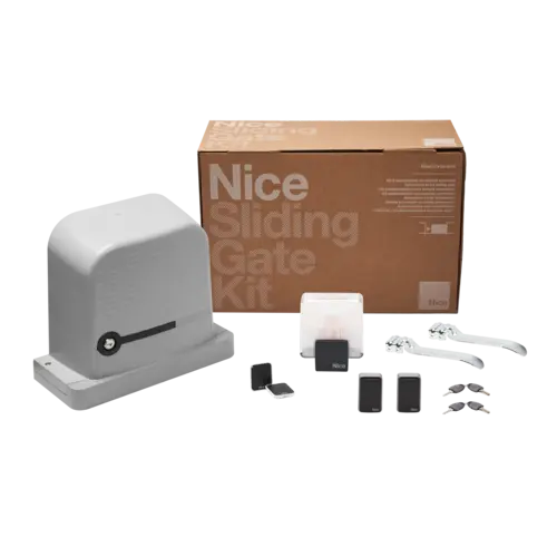 KIT PER CANCELLO SCORREVOLE 600 Kg, 230 Vac - Nice RO600KCE
