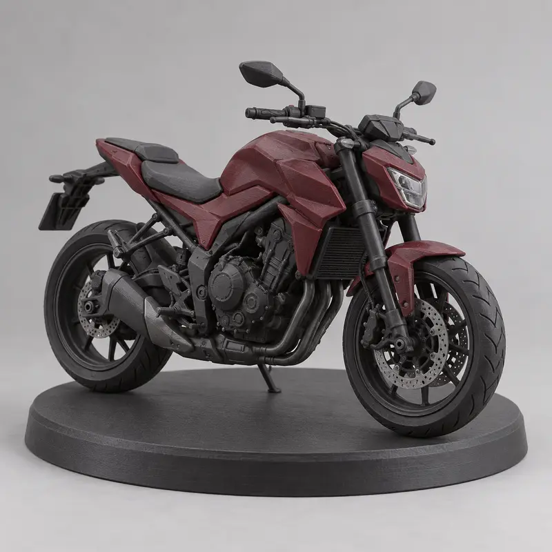 La Tua Moto in Miniatura – Modellino 3D Personalizzato da Foto
