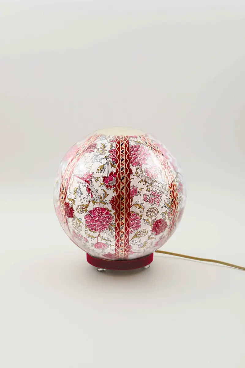 lampada a sfera "rose"