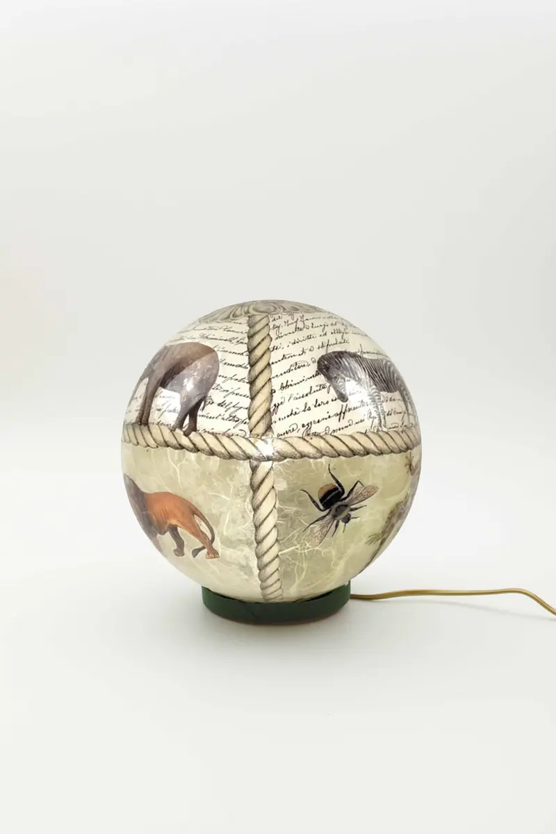 lampada a sfera "savana"