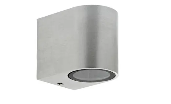 Lampada applique da esterno GU10 grigio IP44 98x80x67mm