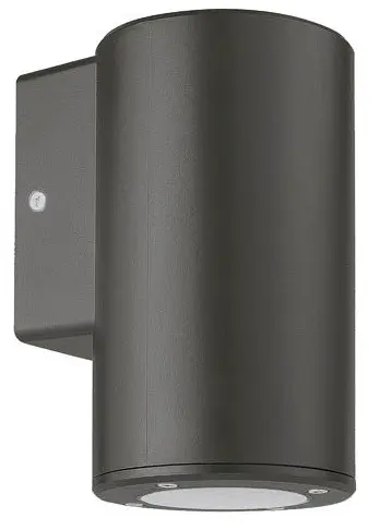 Lampada applique da esterno GU10 IP54 antracite 76x148x99mm
