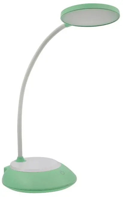 Lampada LED touch da tavolo ricaricabile 6W 150Lm dimmerabile verde
