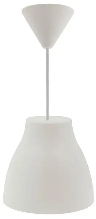 Lampadario da soffitto pendente E27 bianco 205x180x650mm