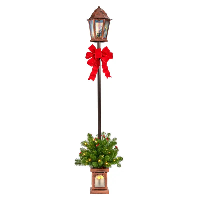 Lanterna Natalizia Decorativa con Base a Forma di Pianta – Goodwill, 182cm
