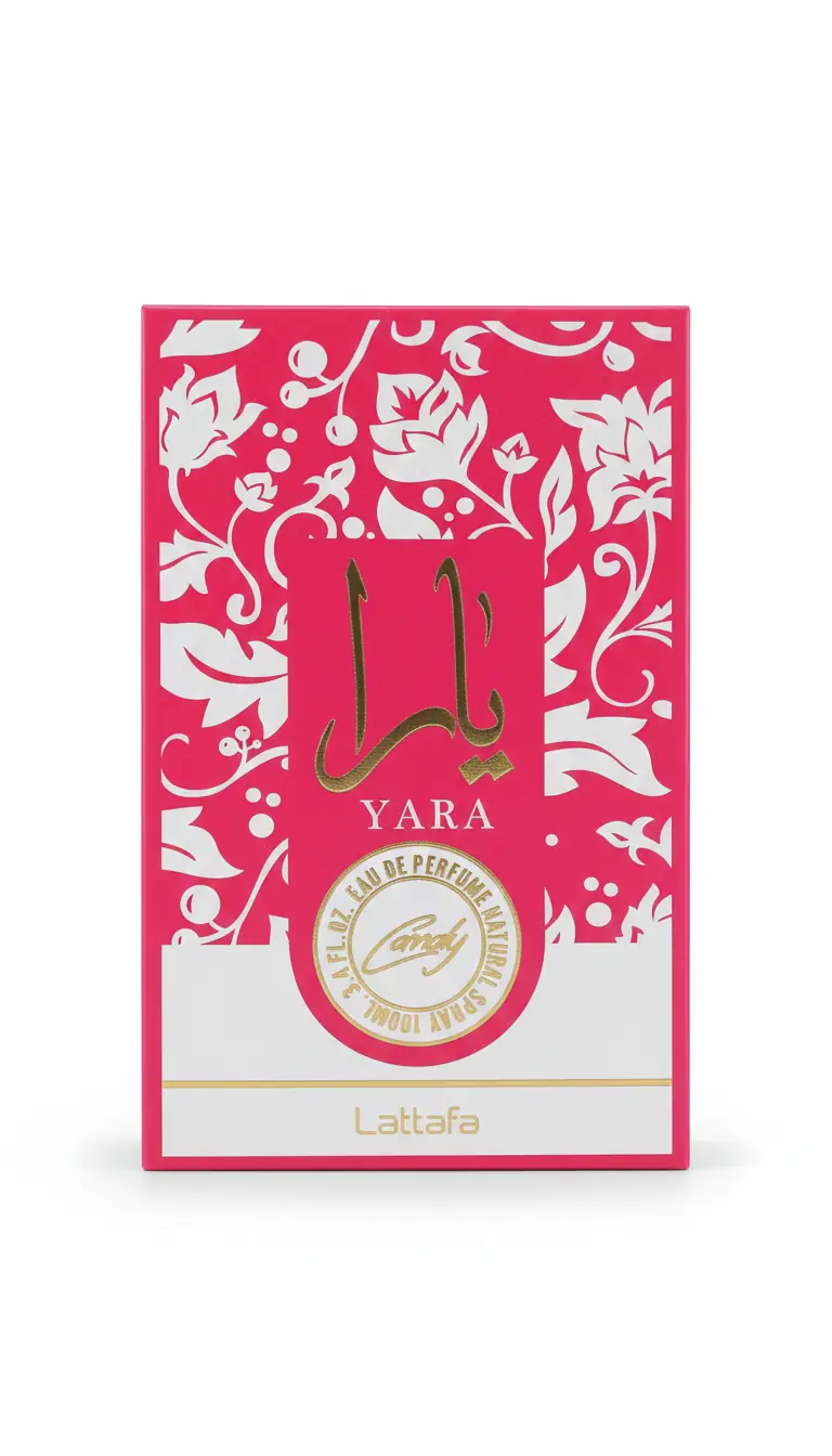LATTAFA Yara Candy Eau de Parfum 100ml Spray | Fragranza Gourmand Dolce Lunga Durata | 80% Vol.
