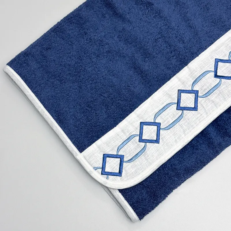 LAURA - TAPPETO SPUGNA BLU NAVY
