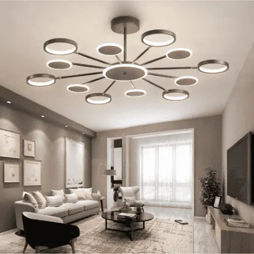 LED Chandeliers With Remote Control
