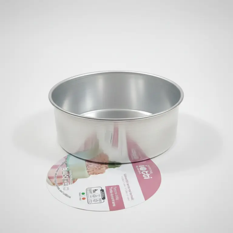 Liotti Tortiera Dritta per Torta Americana Ø 25x10h cm | Alluminio Professionale | Ideale per Layer Cakes e Pan di Spagna