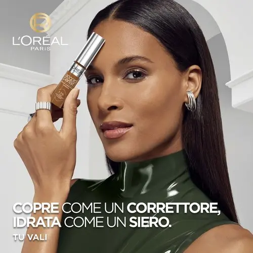 L’Oréal Paris Accord Parfait Radiant – Correttore in Siero Illuminante con Acido Ialuronico