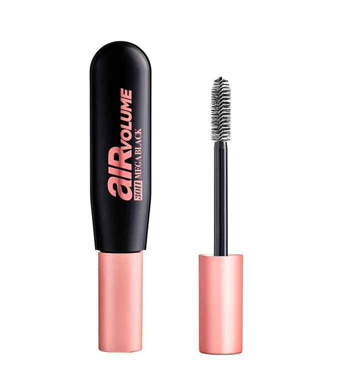 L'Oréal Paris Air Volume Mega Mascara 30H Extra Black – Mega Volume Leggero, Tenuta Estrema 30 Ore
