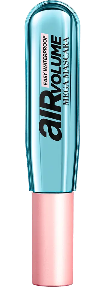 L'Oréal Paris Air Volume Mega Mascara Easy Waterproof – Mega Volume Effetto Aereo e Rimozione Facile con Acqua Calda