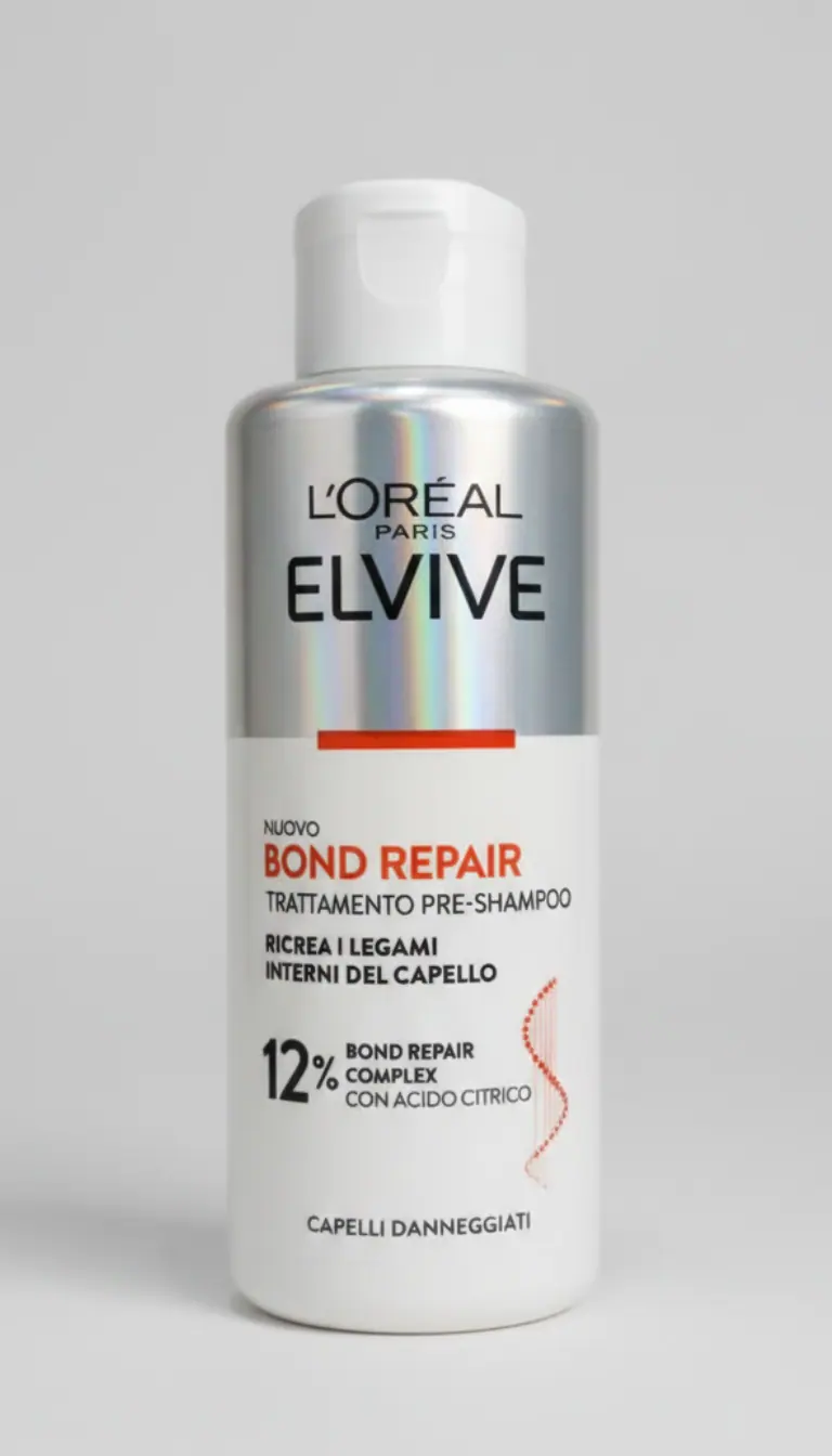 L'Oréal Paris Elvive Bond Repair Pre-Shampoo 200ml | Trattamento Ricostruttore Profondo | Con Acido Citrico | -98% Rotture e +82% Ricostruzione Interna | Per Capelli Danneggiati