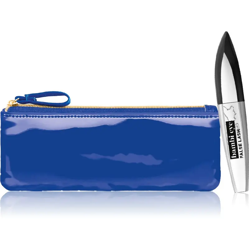 L'Oréal Paris Kit Regalo Confezione Natale Pochette Mini Bambi – Mascara Bambi Eye Nero Effetto Ciglia da Cerbiatta Volumizzante Full-Size – Con Elegante Pochette Compatta