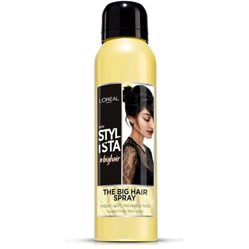 L’Oréal Paris Stylista The Big Hair Spray 150ml | Spray Volumizzante con Fiore di Vaniglia | Effetto Matt Naturale per Capelli Fini
