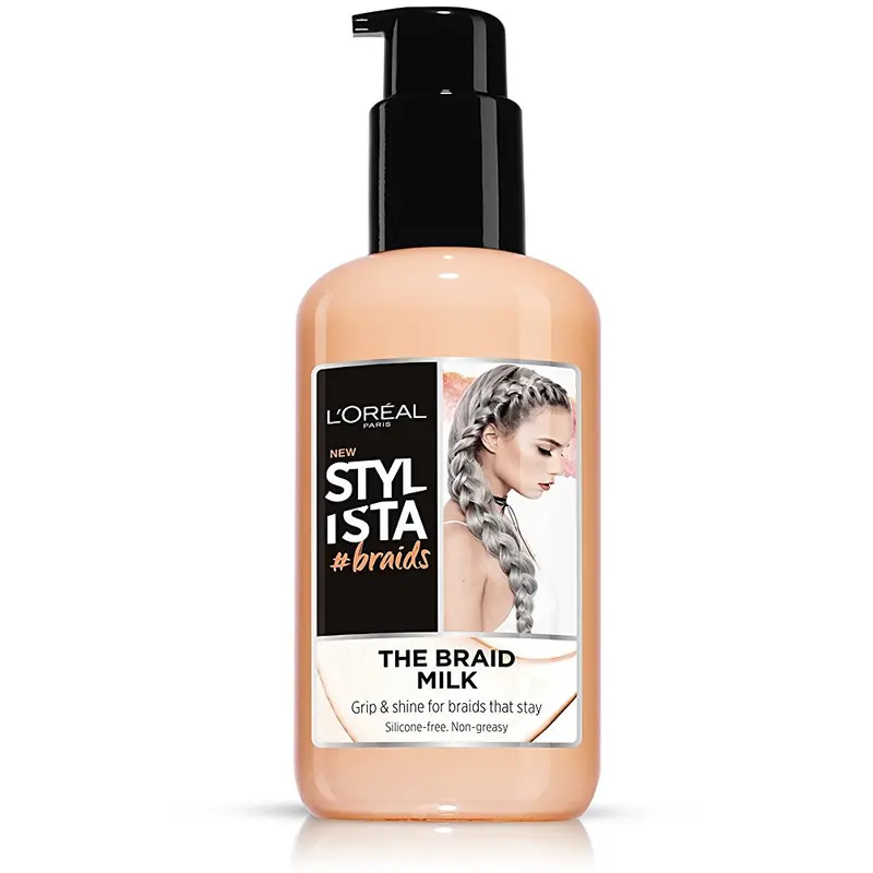 L’Oréal Paris Stylista The Braid Milk 200ml | Latte Idratante per Trecce con Latte di Cocco | Tenuta 24h & Brillantezza | Senza Siliconi