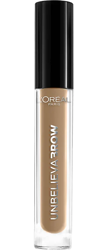 L'Oréal Paris UnbelievaBrow Gel Sopracciglia a Lunga Tenuta – Riempitivo e Fissante Waterproof ad Asciugatura Rapida, Durata Fino a 2 Giorni