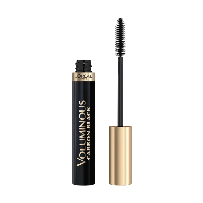 L'Oréal Paris Voluminous Carbon Black Mascara – Volume Intenso e Tecnologia Ceramide R per Ciglia Forti