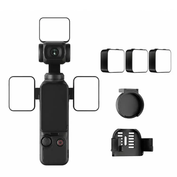 Luce di riempimento magnetica a LED dimmerabile per DJI Osmo Pocket 3
