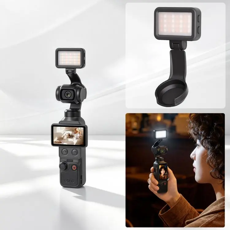 Luce di riempimento magnetica regolabile per DJI Osmo Pocket 4