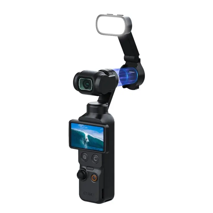 Luce di riempimento per DJI Osmo Pocket 4 con controllo gimbal