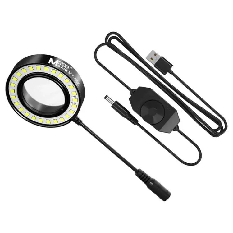 Luce LED regolabile MaAnt MY-035 per microscopio, 26 LED