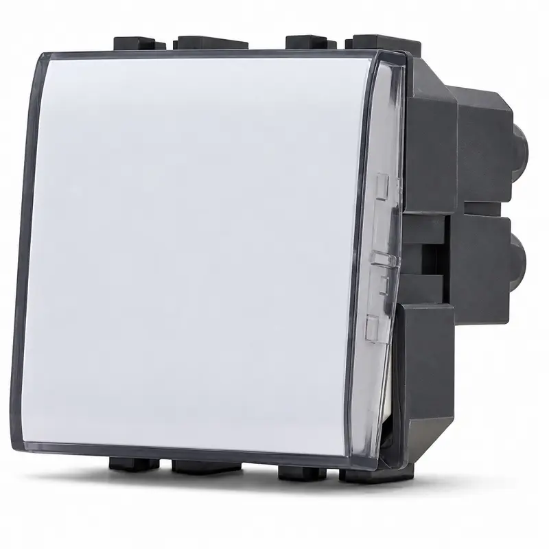 Luce notturna 2W 6500K luce fredda con interruttore compatibile Matix